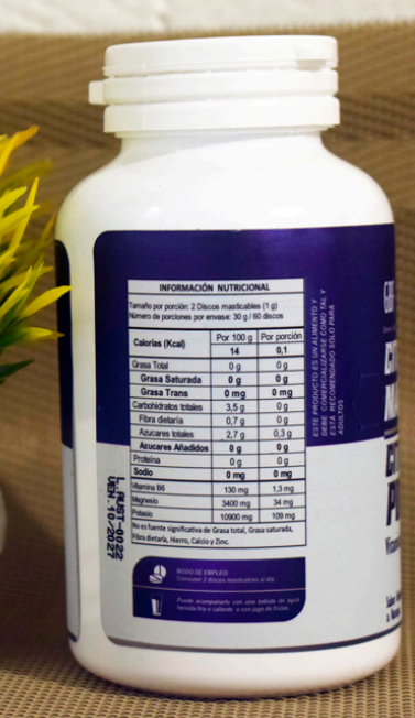 citrato + potasio trasera