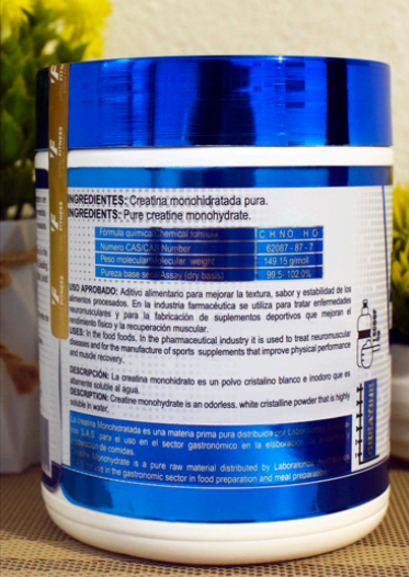 creatina pura trasera