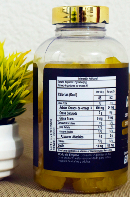 resveratrol gomas trasera